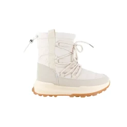 Beige vinterstøvle med lækkert blødt for