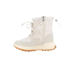 Beige vinterstøvle med lækkert blødt for