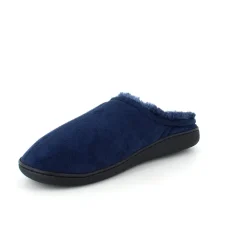 Blå herre hjemmesko med foer