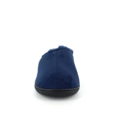 Blå herre hjemmesko med foer