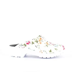 Blomstret træsko uden kap