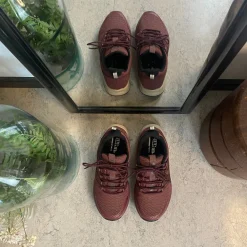 Bordeux vandtæt sko fra Green Comfort med masser af svangstøtte