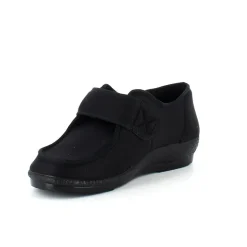 Bred sko med velcro og plads