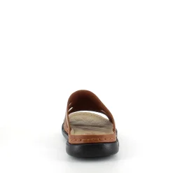 Brun herretøffel med relax-såle