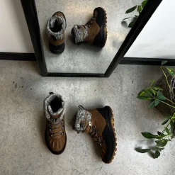 Brun, vandtæt, foret Merrell vandrestøvle