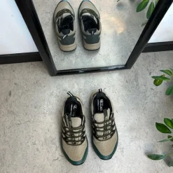 Brun vandtæt sko fra Green Comfort med masser af svangstøtte