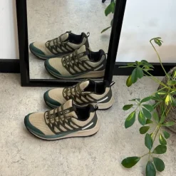 Brun vandtæt sko fra Green Comfort med masser af svangstøtte