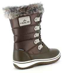 Brun vandtæt vinterstøvle fra Mols