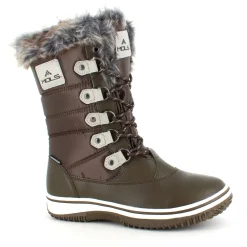 Brun vandtæt vinterstøvle fra Mols