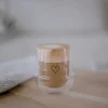 Dobbeltvægget glas med hjerte – elegant og funktionelt termoglas til kaffe & te