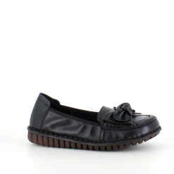 Elegant ballerina i sort skind