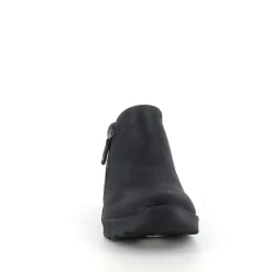 Elegant sort støvlet med meomory foam fra Skechers