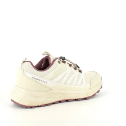 Endurance vandtæt sko i beige med stødabsorberende sål