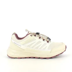 Endurance vandtæt sko i beige med stødabsorberende sål