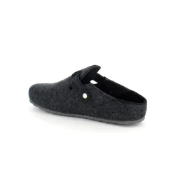 Filtsko slip on i mørkgrå