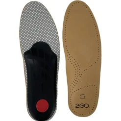 2GO letvægtssål i skind med god svangstøtte