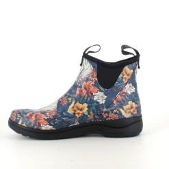 Green Comfort gummistøvle i tigerprint med svangstøtte