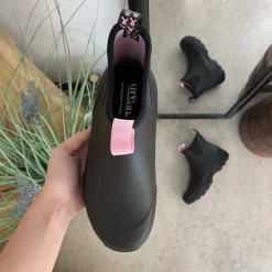 Green Comfort gummistøvle med Støt Brysterne detaljer