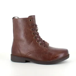 Green Comfort vinterstøvle med uldfor i brun