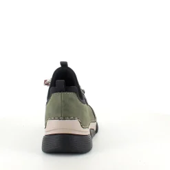 Grøn sneakers fra Rieker med god stødabsorbering