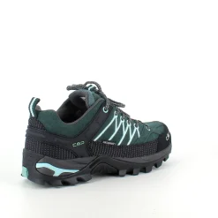 Grøn vandtæt vandresko fra CMP med flotte detaljer