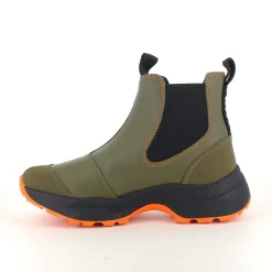 Grøn Woden gummistøvle med svangstøtte
