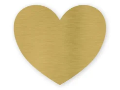 Hjertenavneskilt til kitlen med nål