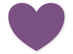 Hjertenavneskilt til kitlen med nål