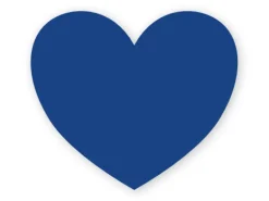 Hjertenavneskilt til kitlen med nål