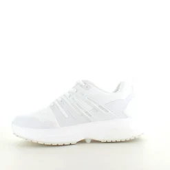 Hvid letvægtssko fra Gaitline med optimal af støddæmpning og svangstøtte