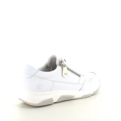 Hvid Remonte sko i skind med fremragende svangstøtte.