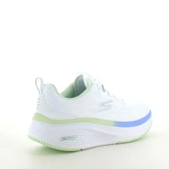 Hvid Skechers GoRun sko med flotte detaljer