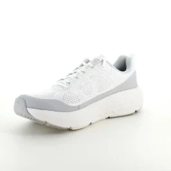 Hvid Skechers herre sko med Max Cushioning