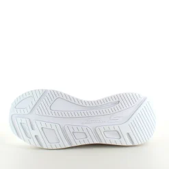 Hvid Skechers Max Cushion sko – optimal støtte og uovertruffen komfort.