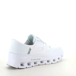 Hvid Skechers Slip-Ins sko med masser af støddæmpning