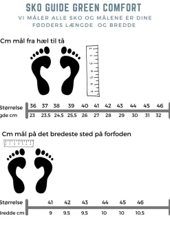 Hvid vandtæt sko fra Green Comfort