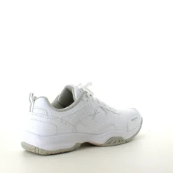 Hvide kondisko med svangstøtte