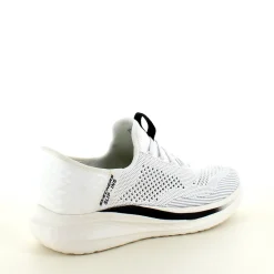 Hvide Slip-ins fra Skechers med svangstøtte