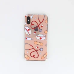 iPhone cover i silikone med flot print