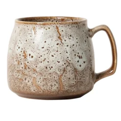 Kaffekop med hank brun