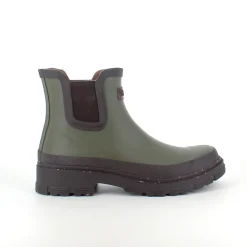 Klassisk grøn Woden gummistøvle med kort skaft