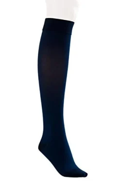 Klassisk jobst strømpe klasse 3. sort med tå i størrelsen regular