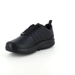 Klassisk sort læder sko fra Gaitline