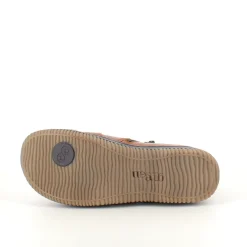 Kort støvle i brun skind fra Green Comfort