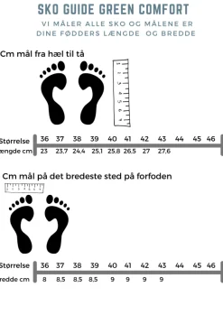 Lav blå hjemmesko i uld med skridhæmmende såler fra Green Comfort