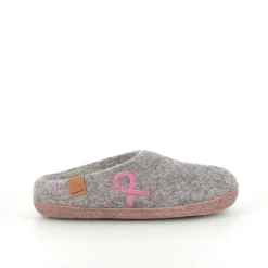 Lav Green Comfort uld hjemmesko med Støt Brysterne logo