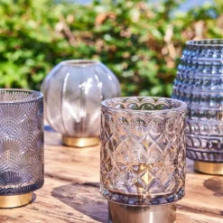 LED-lampe med elegant design – Blå