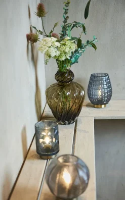 LED-lampe med elegant design – Blå