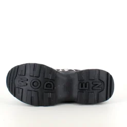 Leopard Woden gummistøvle med svangstøtte