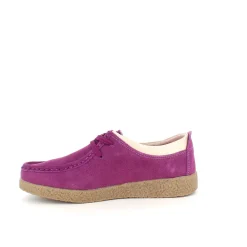 Lilla ruskindssko med rågummisål